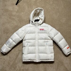 Heron Preston Designer NASA Print Padded Jacket (Brand New/Never Worn!!)